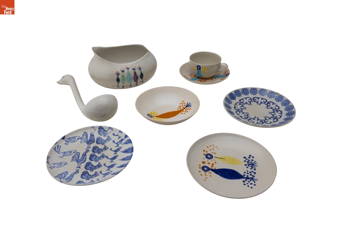 "Fine Stoneware" Set Designed by Eva Zeisel, 1953