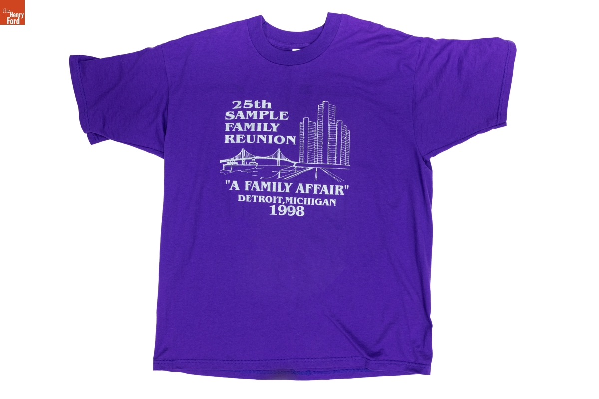 "25th Sample Family Reunion" T-Shirt, 1998