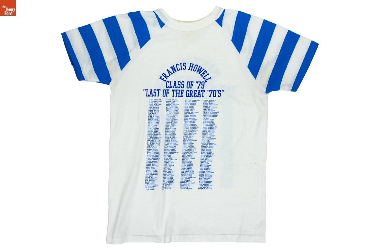 Francis Howell Class of '79 T-shirt, 1978-1979
