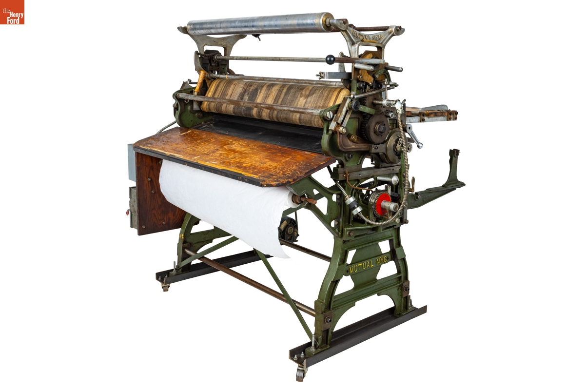 Combination Pleating Machine, 1950-1959
