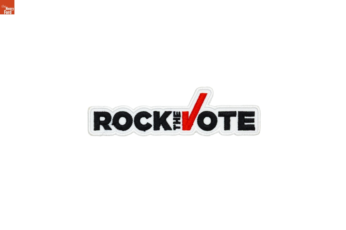 "Rock the Vote" Patch, 2020