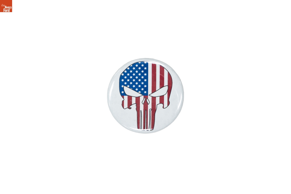 Punisher Skull Button, 2020