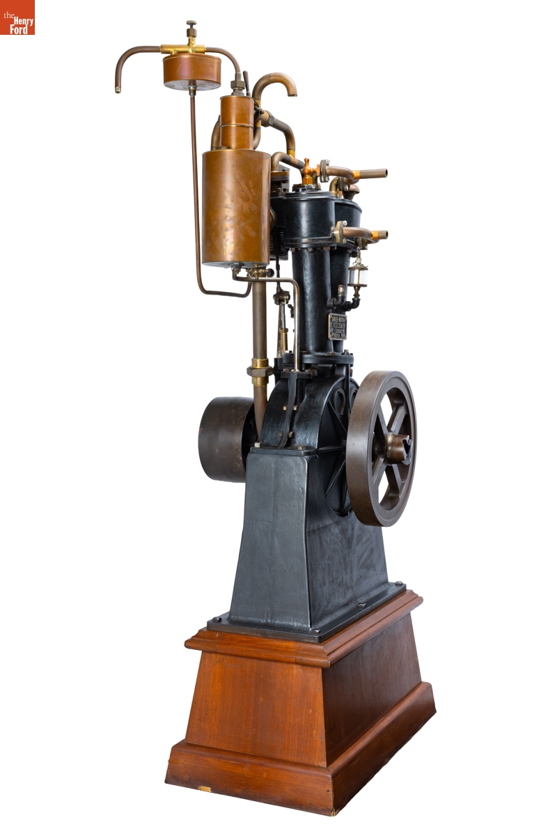 Daimler 2-cylinder "Twin-Vee" Marine Engine, circa 1886
