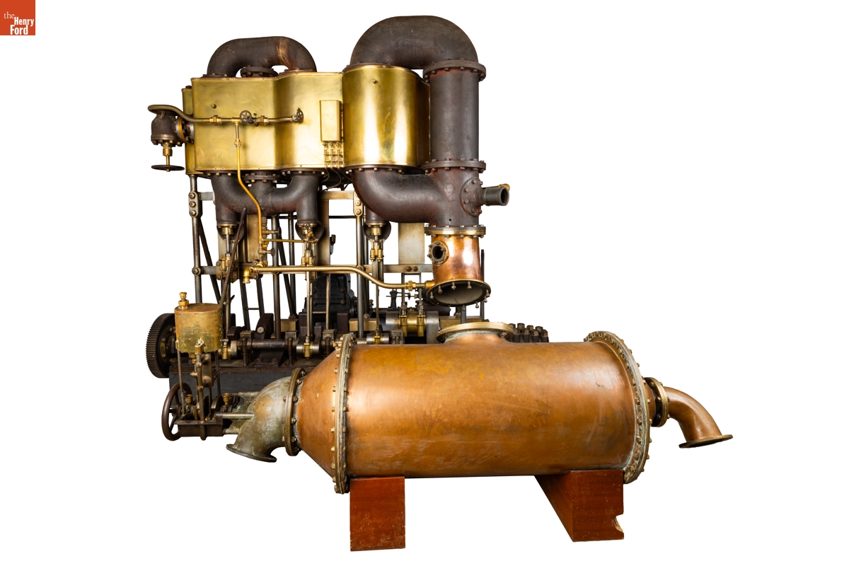 Herreshoff Mfg. Co. Marine Steam Engine used on the Yacht "Truant," 1892