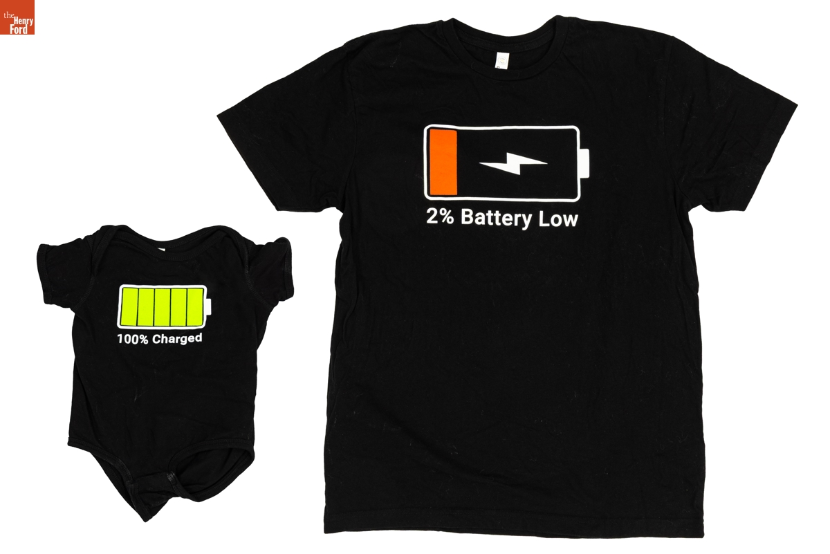 T-Shirt and Onesie Set, Worn by Scott and Aiden Miller, 2024