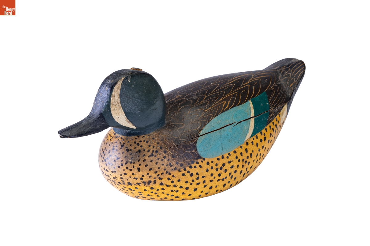 Blue-Winged Teal Decoy, 1945-1955