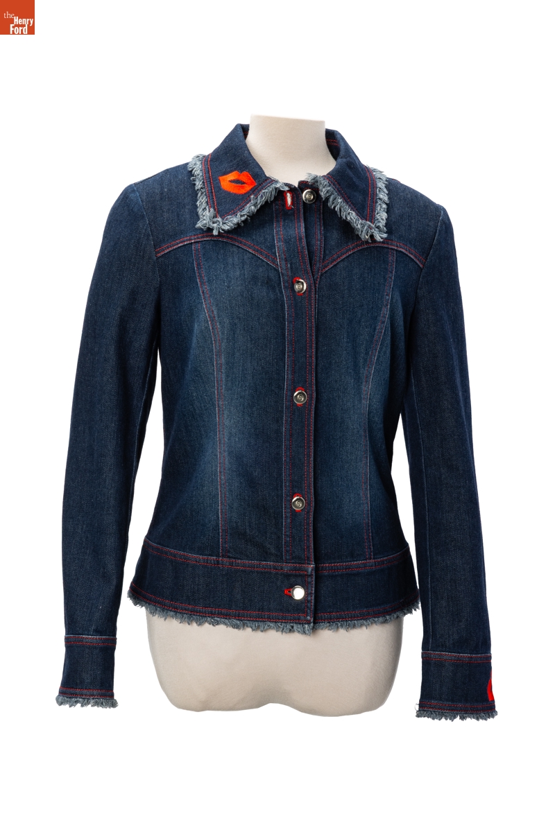 Jean Jacket Worn by Florine Mark, 2000-2010