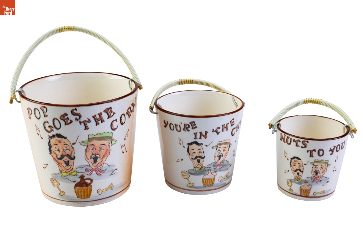 Set of Snack Buckets, 1950-1959