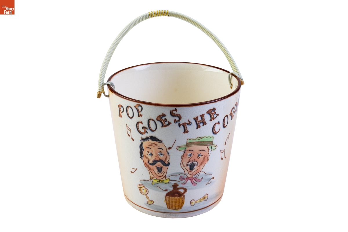 "Pop Goes the Corn" Snack Bucket, 1950-1959