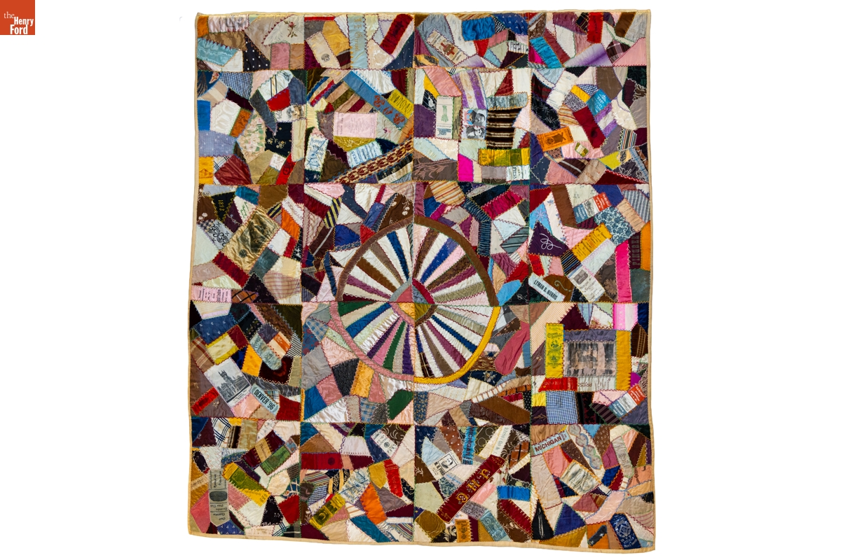 Crazy Quilt, circa 1896