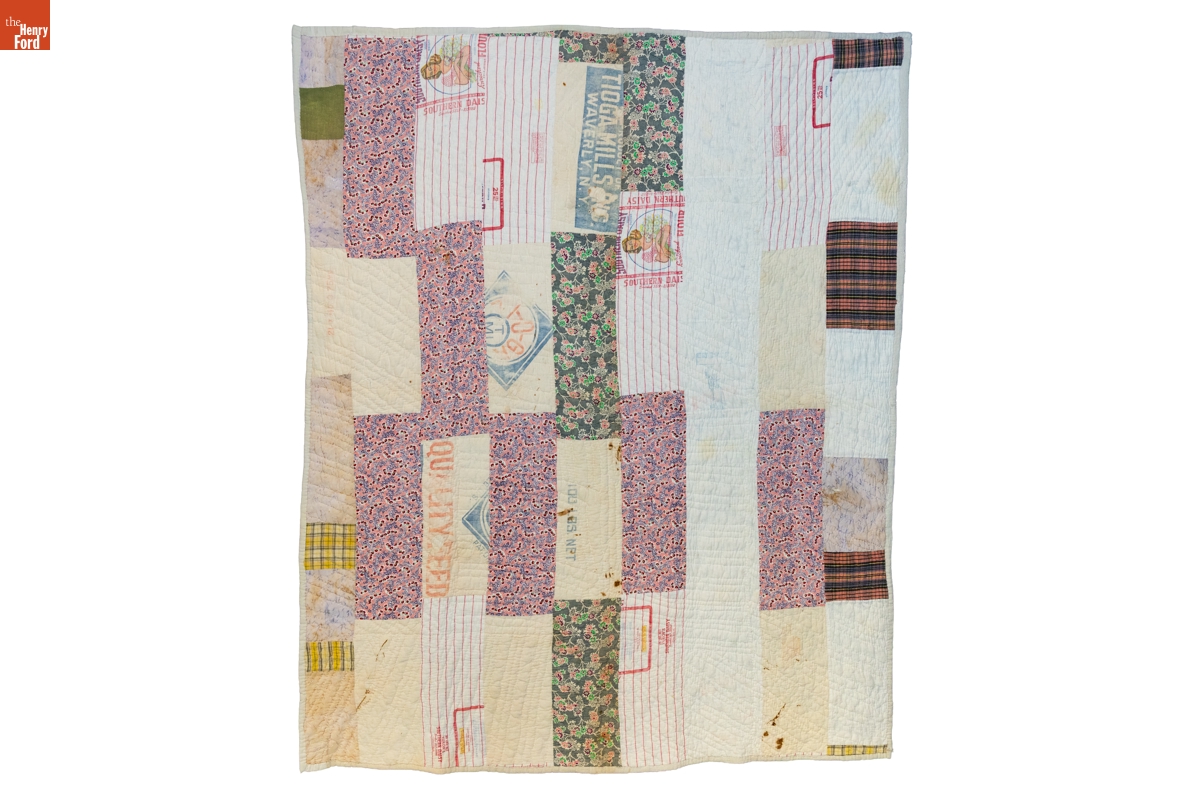 Strip Quilt by Susana Allen Hunter, 1945-1948