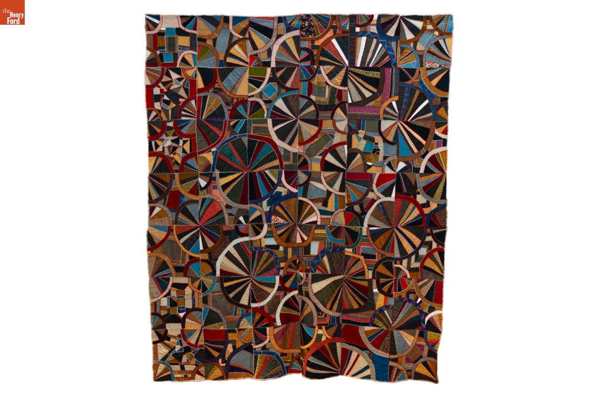Fan Variation Quilt by Susan McCord, circa 1900