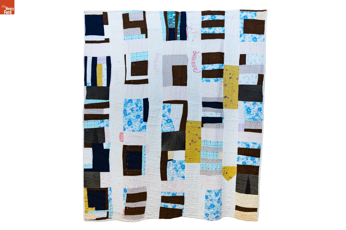 Strip Quilt by Susana Allen Hunter, 1960-1965
