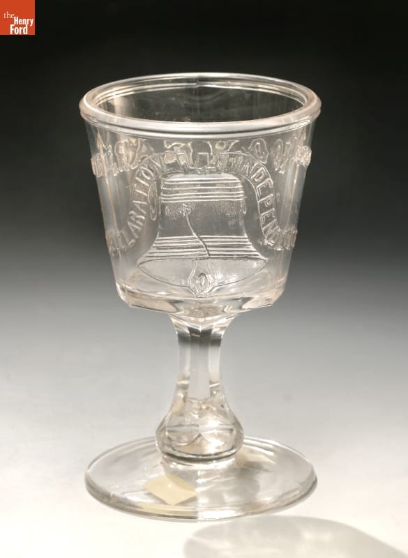 Commemorative Goblet, "Declaration of Independence: 100 Years Ago," 1876