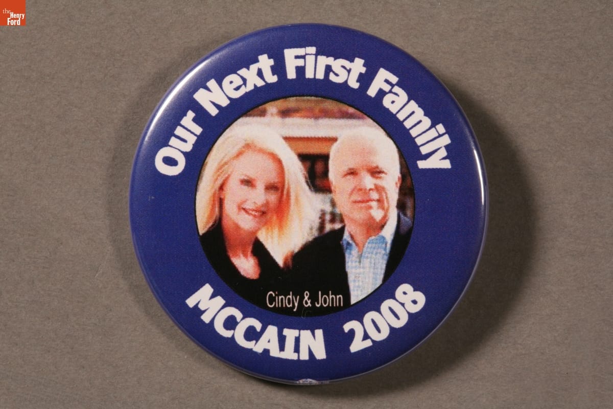 John McCain Campaign Button, 2008