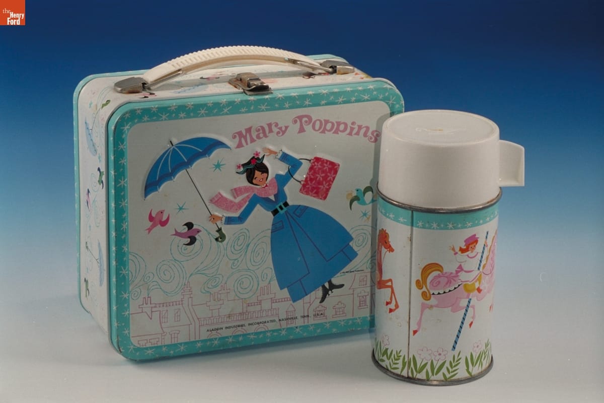 Lunchbox & Thermos, Mary Poppins, 1964