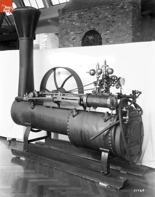 Skid Steam Engine, circa 1860
