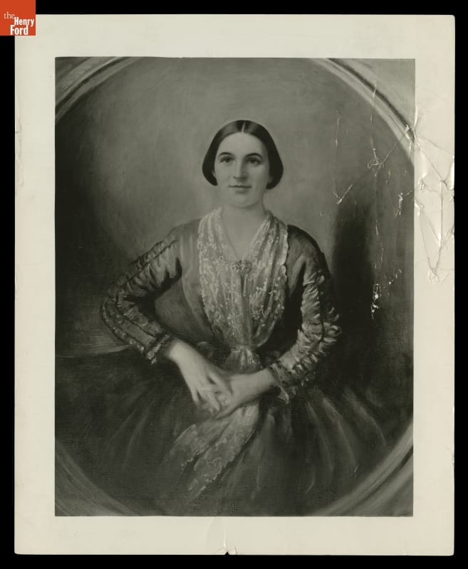 Portrait of Mary Litogot Ford, Painted by Carl Bennett Linder in 1935