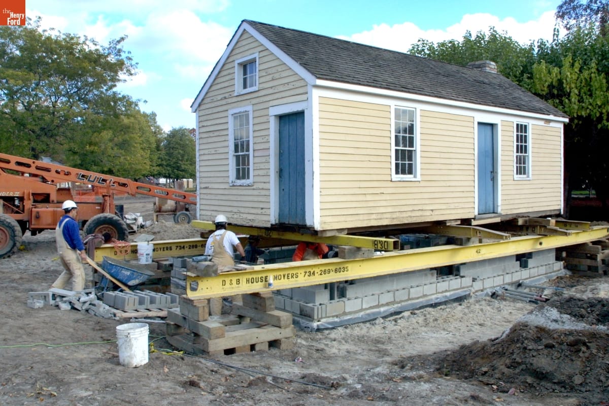 Hanks Silk Mill at Its New Site after Relocation, Greenfield Village ...
