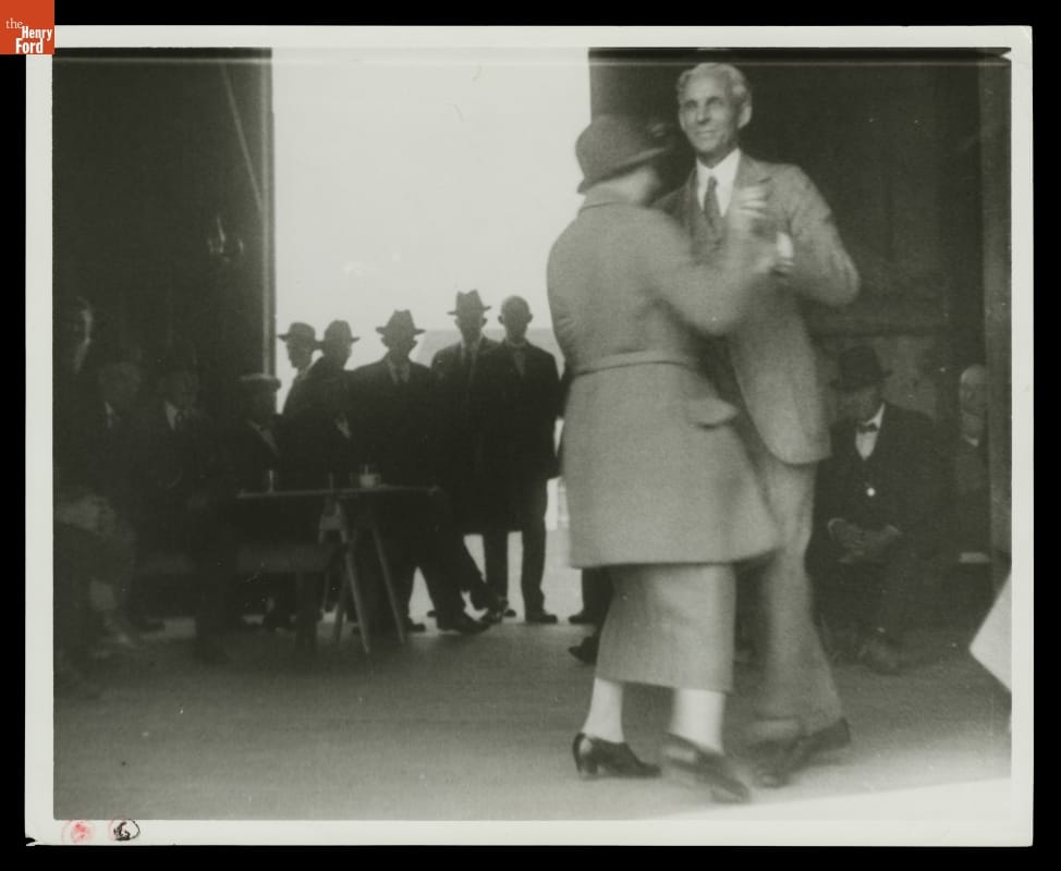 Clara Ford and Henry Ford Dancing, 1924