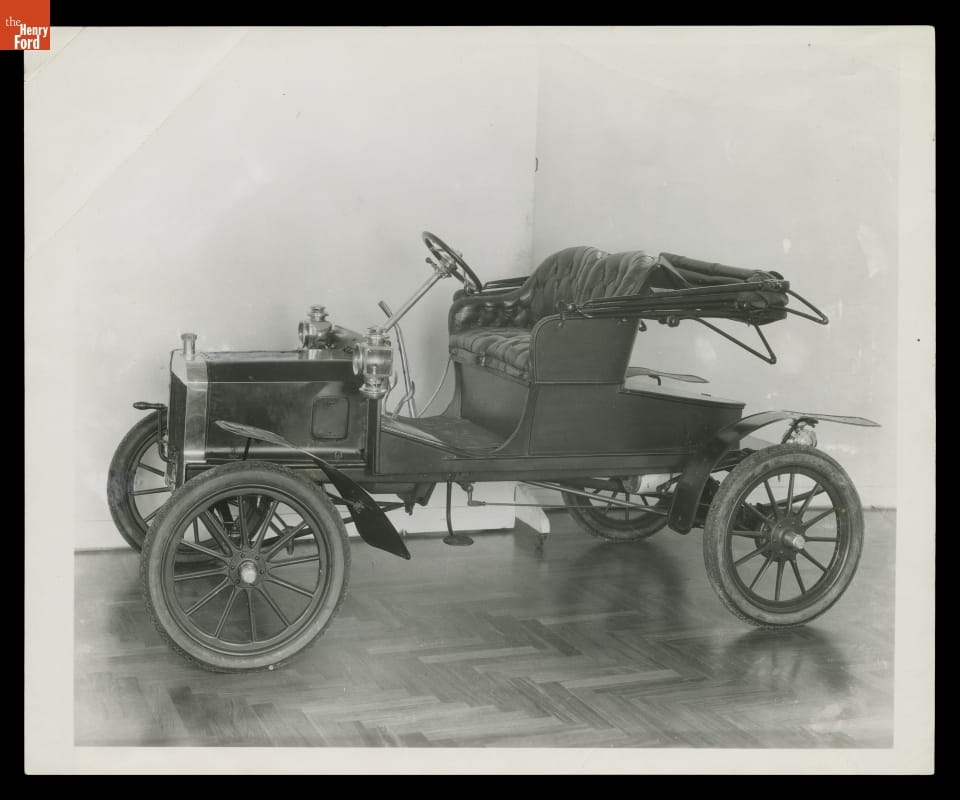 1906 Ford Model N Runabout Photographed in Henry Ford Museum, 1934