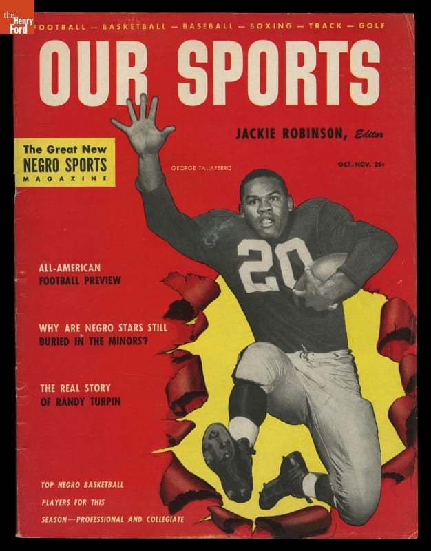 Magazine, "Our Sports, The Negro's Own Sports Magazine," October-November 1953