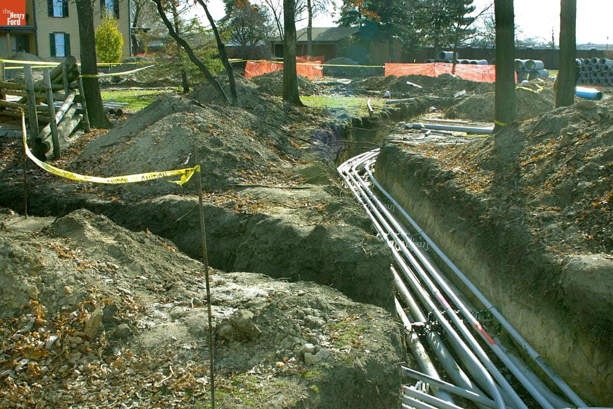 Greenfield Village Restoration Project, December 2002